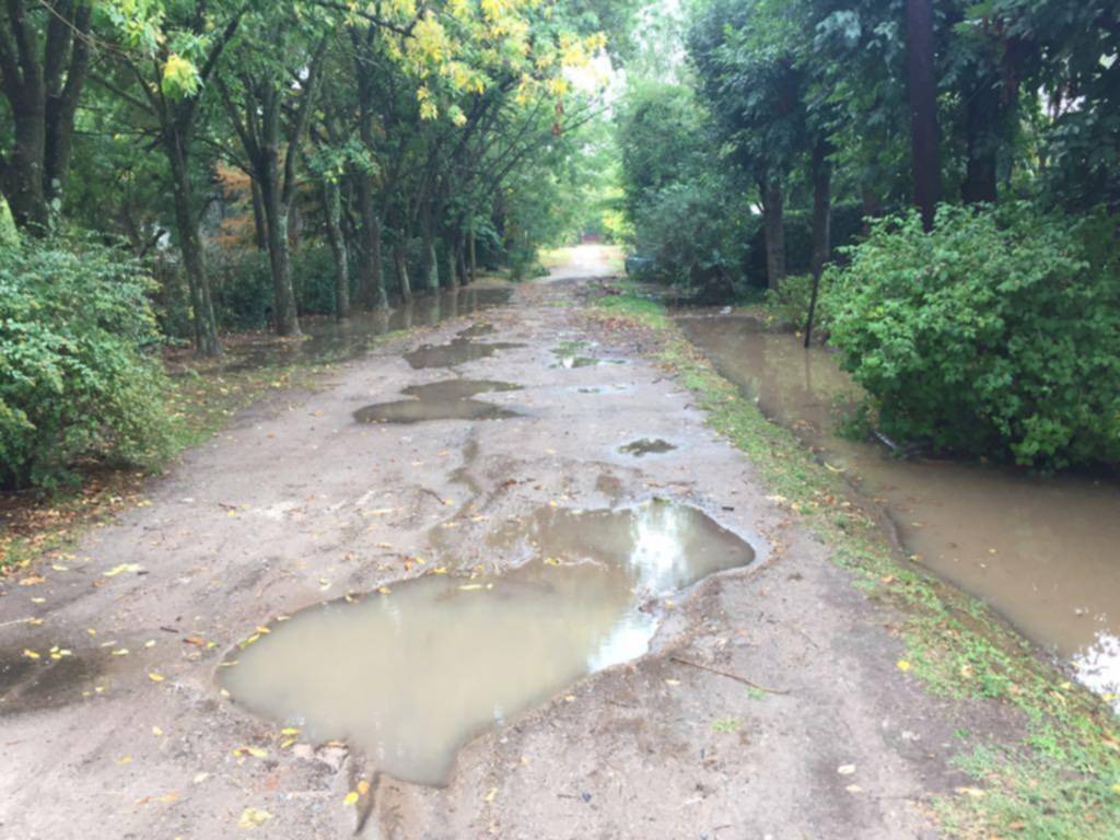 En Villa Elisa piden obras para evitar quedar aislados