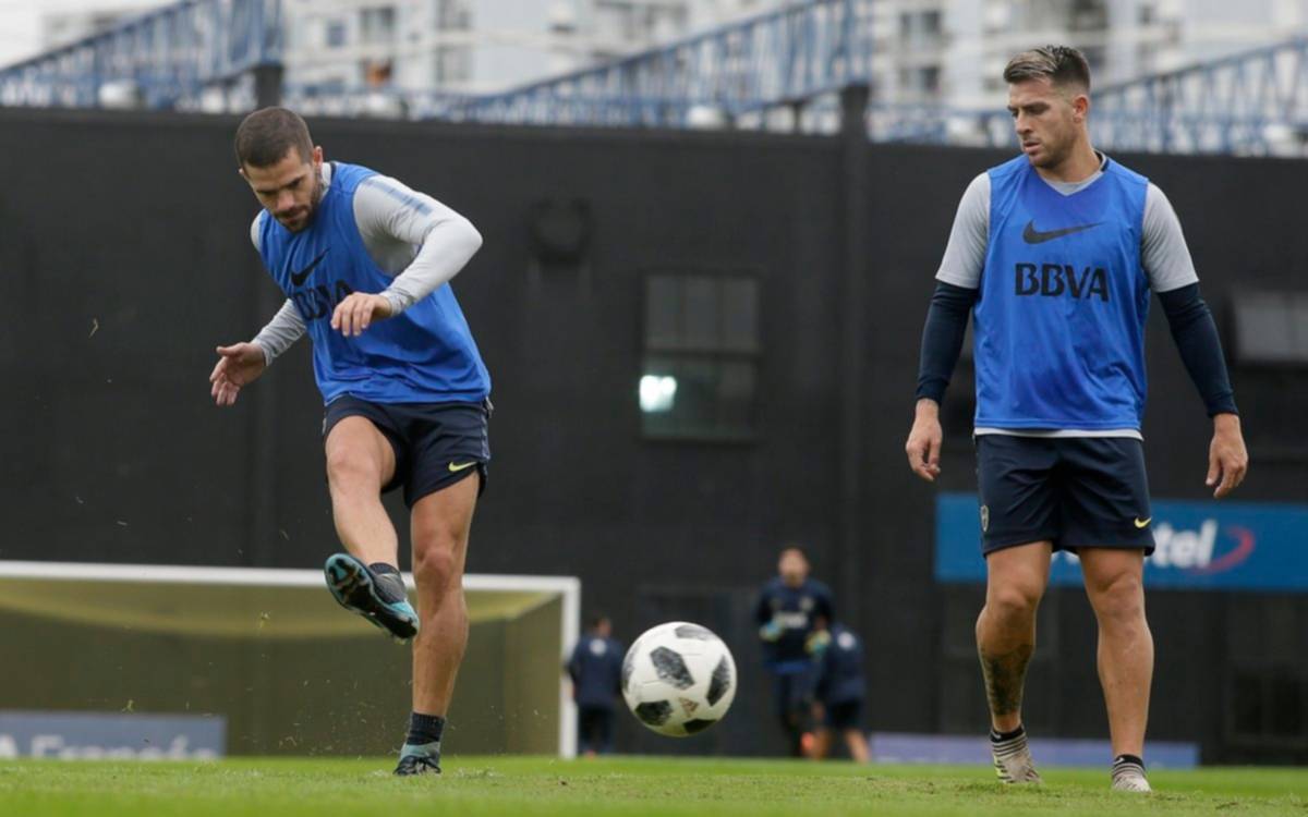 Boca volvió a las prácticas, pensando en campeonar ante Gimnasia