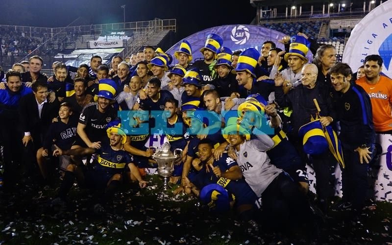 Boca empató con el Lobo y se consagró bicampeón del fútbol argentino