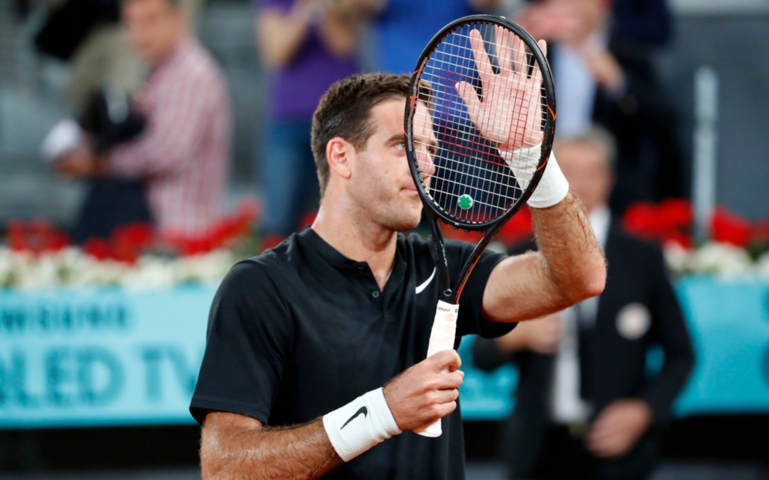 Delpo no pudo con el 95º del mundo y se despidió el Master de Madrid
