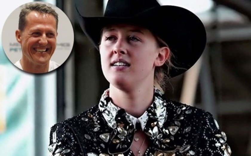 La hija de Schumacher habló por primera vez después del accidente de su padre