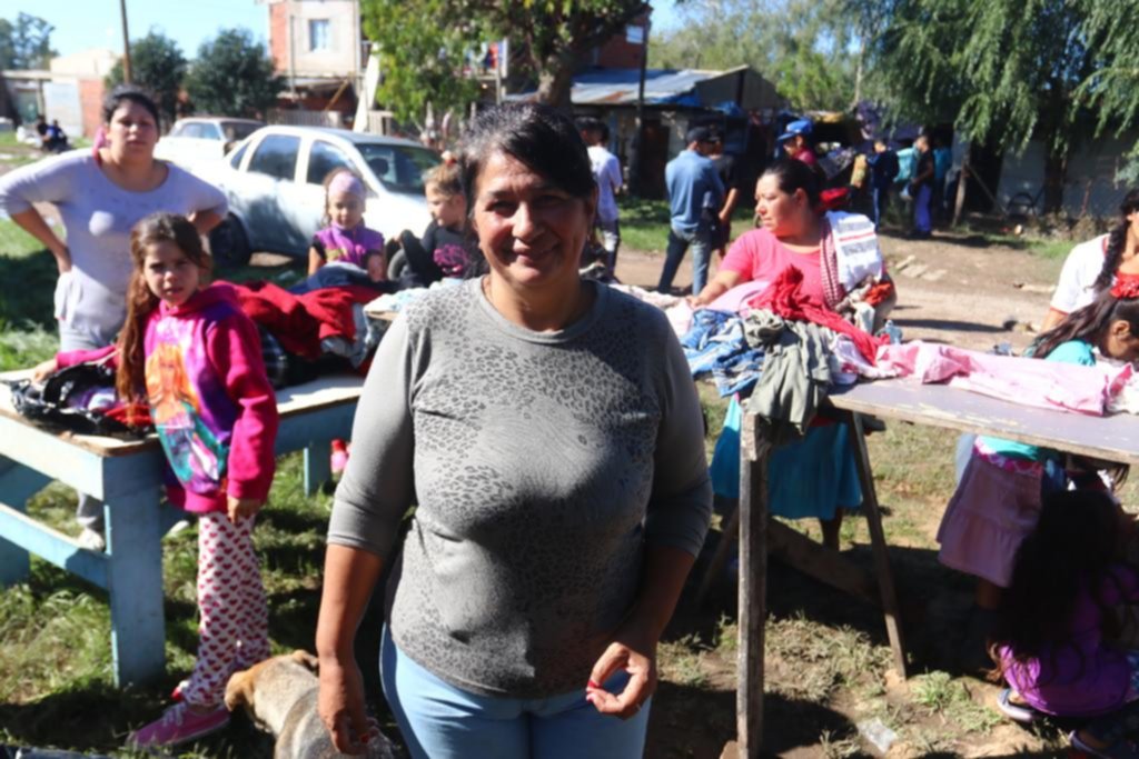 “Estamos como en una palangana, desborda el arroyo y nos impacta”