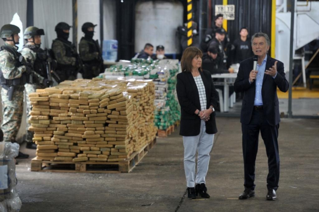 Quemaron 220 kilos de droga que “el Patrón del Faso”, traía a La Plata