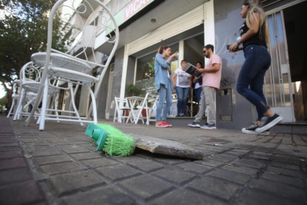 Una zona que es escenario repetido de delitos y vandalismo de madrugada