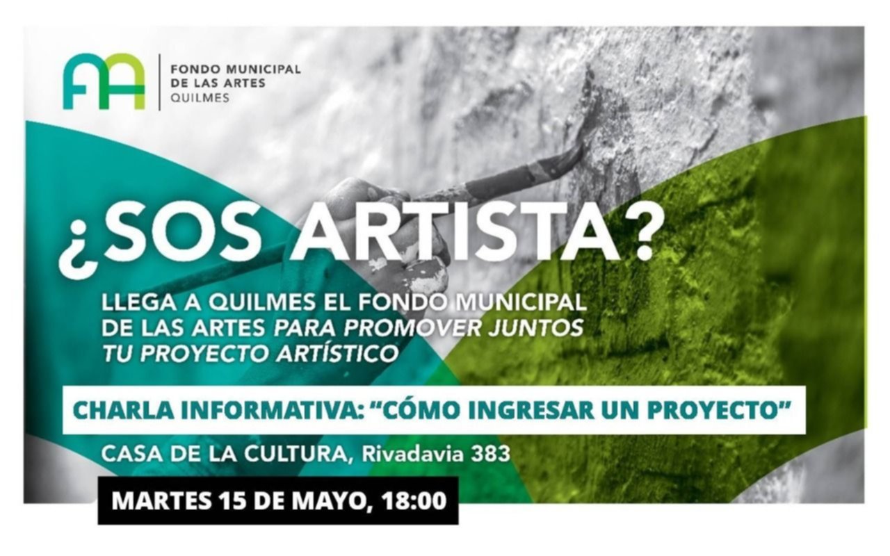 Charla por el fondo municipal de las Artes