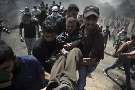 Masacre: ya hay 41 muertos en protesta por la embajada de EE UU en Jerusalén