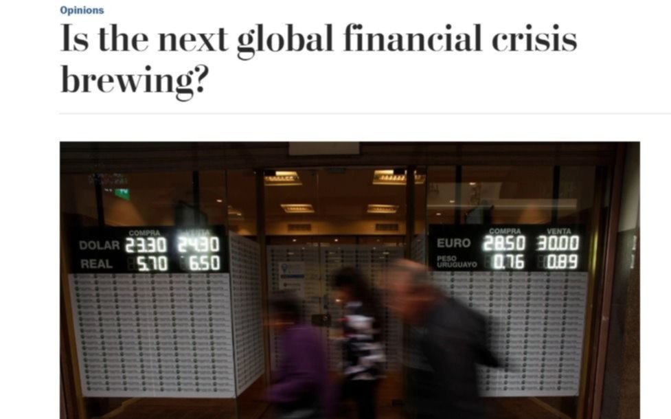Efecto Tango: en EE UU hablan de "crack financiero mundial " por la crisis argentina