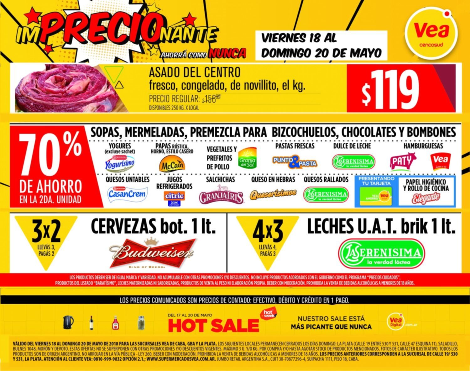 Impresionantes ofertas en Vea