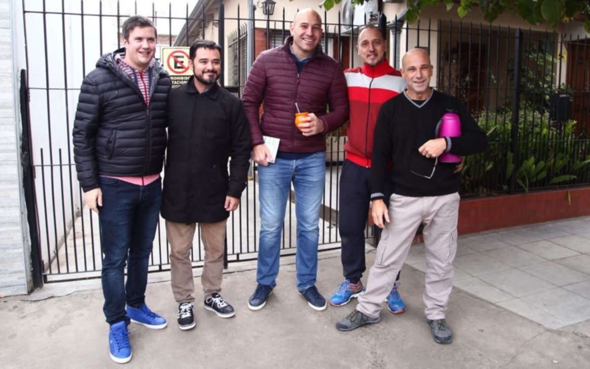 Molina encabezó el timbreo en Quilmes 