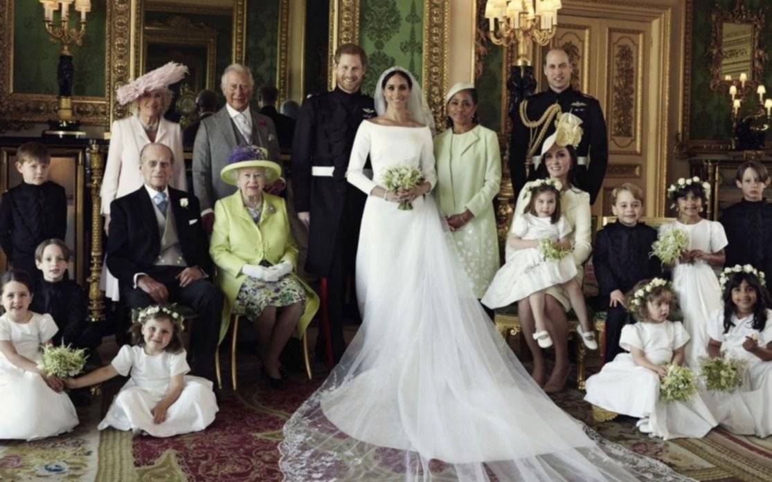 Las fotos oficiales de la boda real de la que habló el mundo