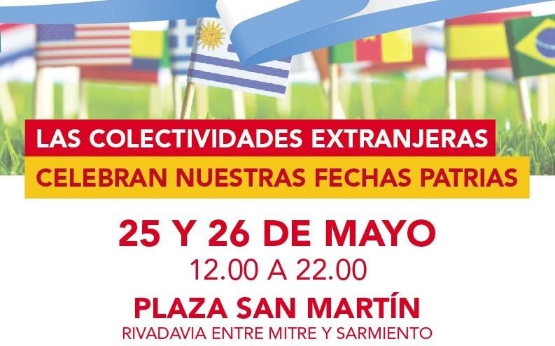 Comunidades extranjeras se suman al festejo patrio