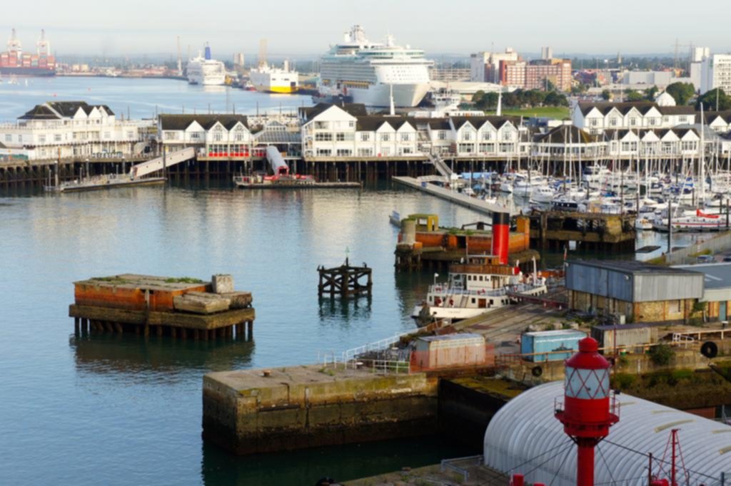 Southampton, el puerto desde donde partió el famoso Titanic