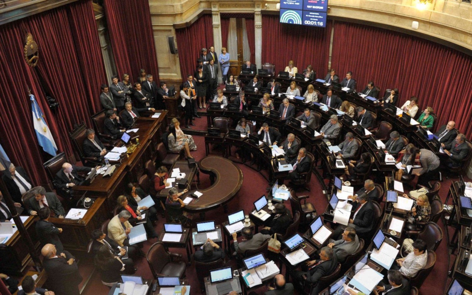El Senado define si convierte en ley el proyecto opositor sobre tarifas