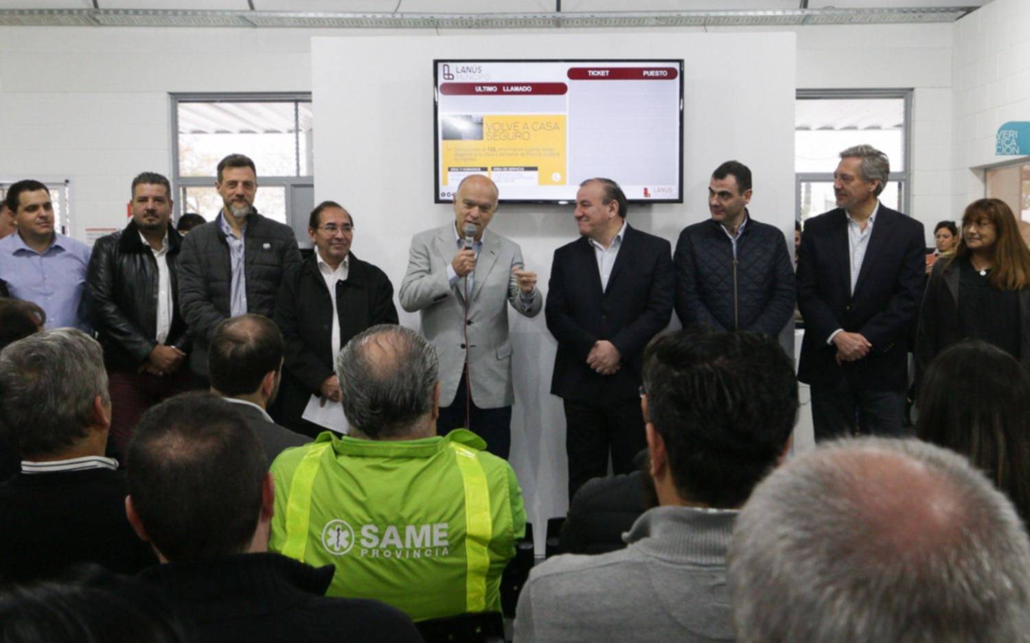 Grindetti inauguró una nueva sede regional de licencias de conducir