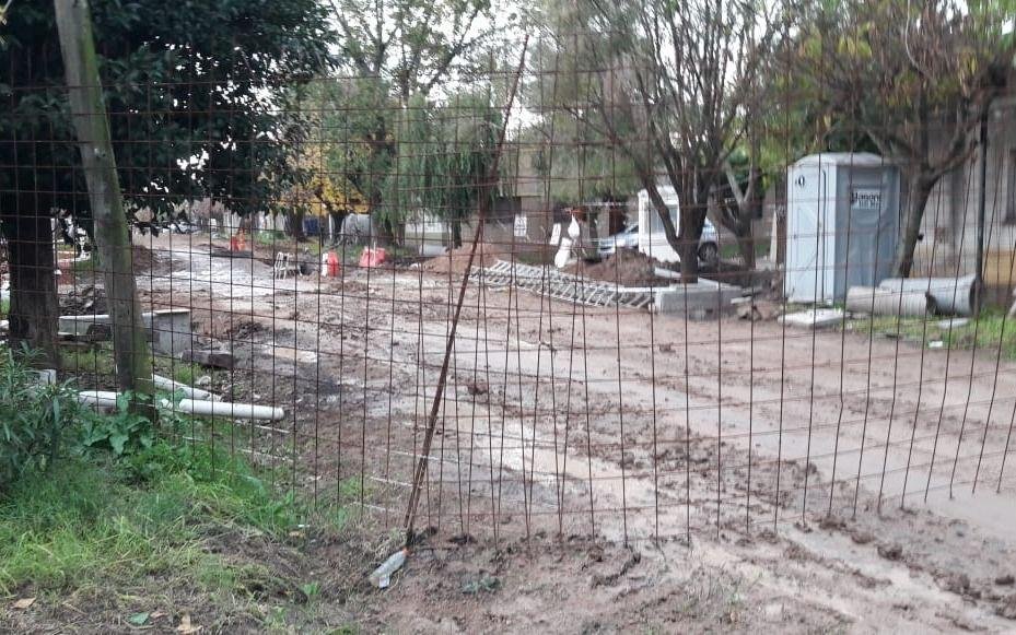 Una obra generó problemas para vecinos de Gambier
