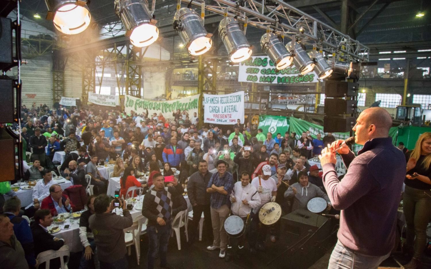Molina junto a municipales en el GIRSU