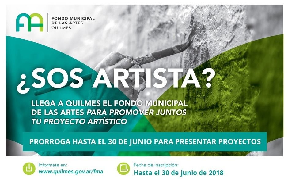 Extienden convocatoria para  Fondo Municipal de las artes