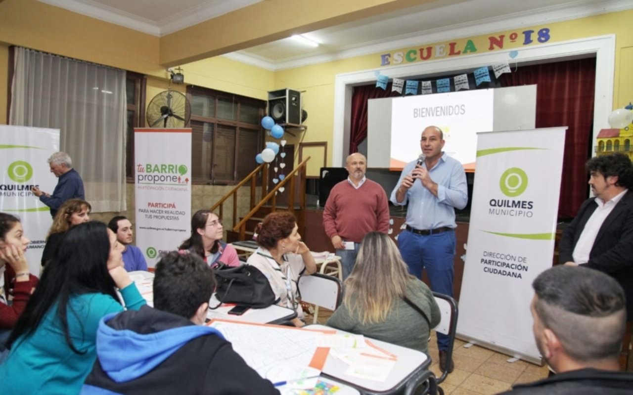"Tu barrio propone" ya llegó a la mitad del Distrito
