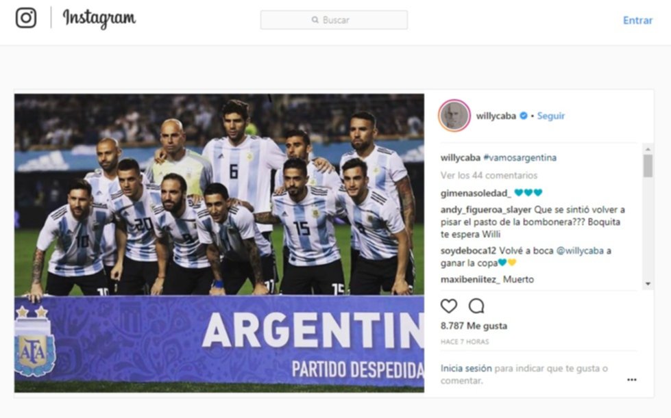 Tras el triunfo, los jugadores se mostraron activos en las redes