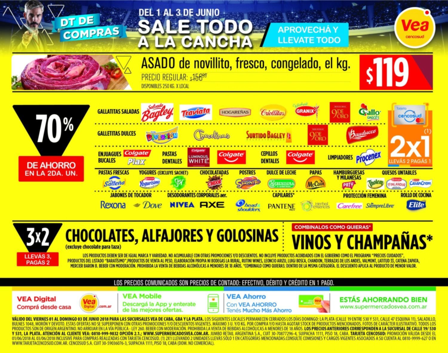 Viví el "Sale todo" en Vea