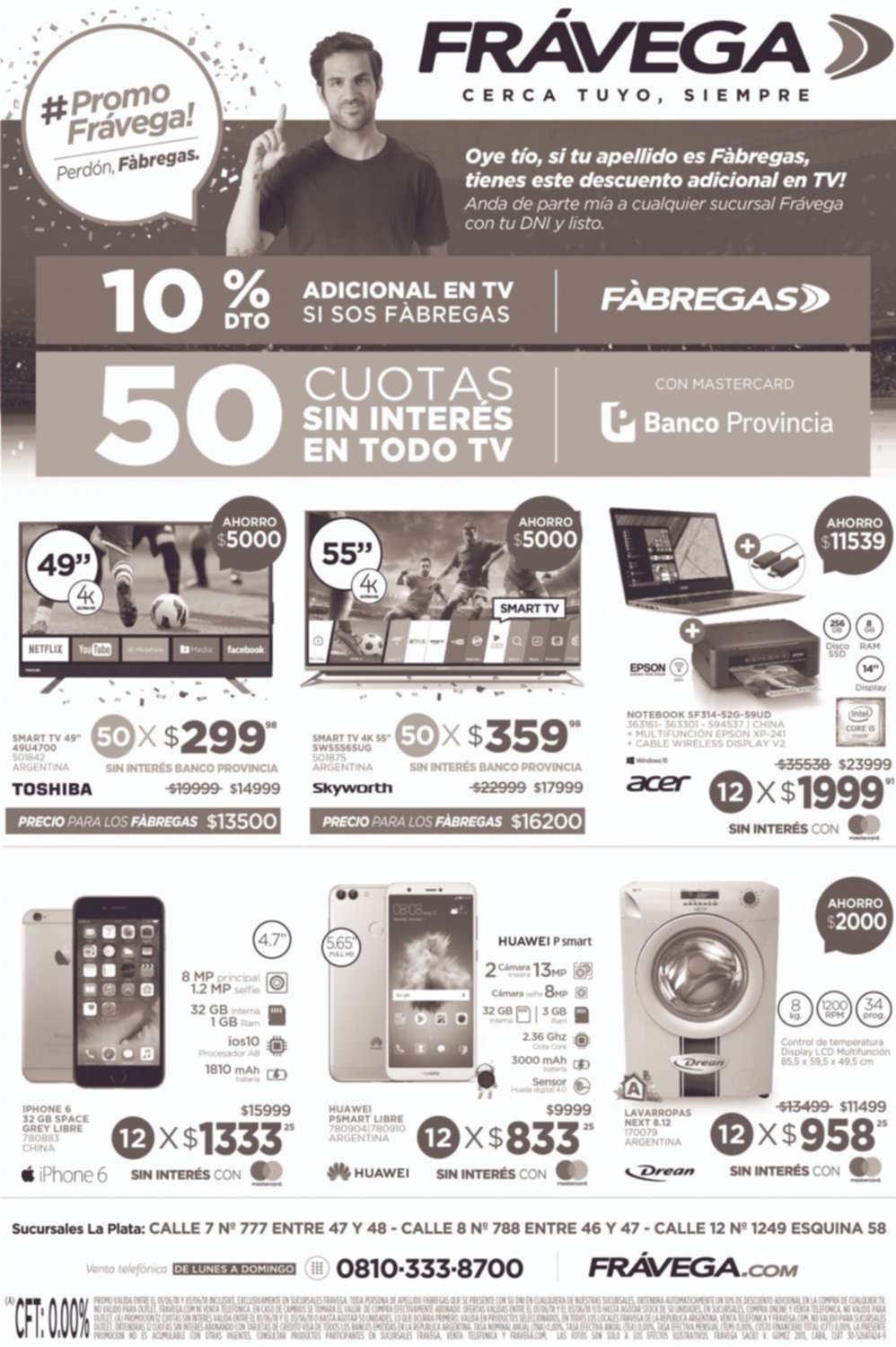 Frávega, cerca tuyo, siempre