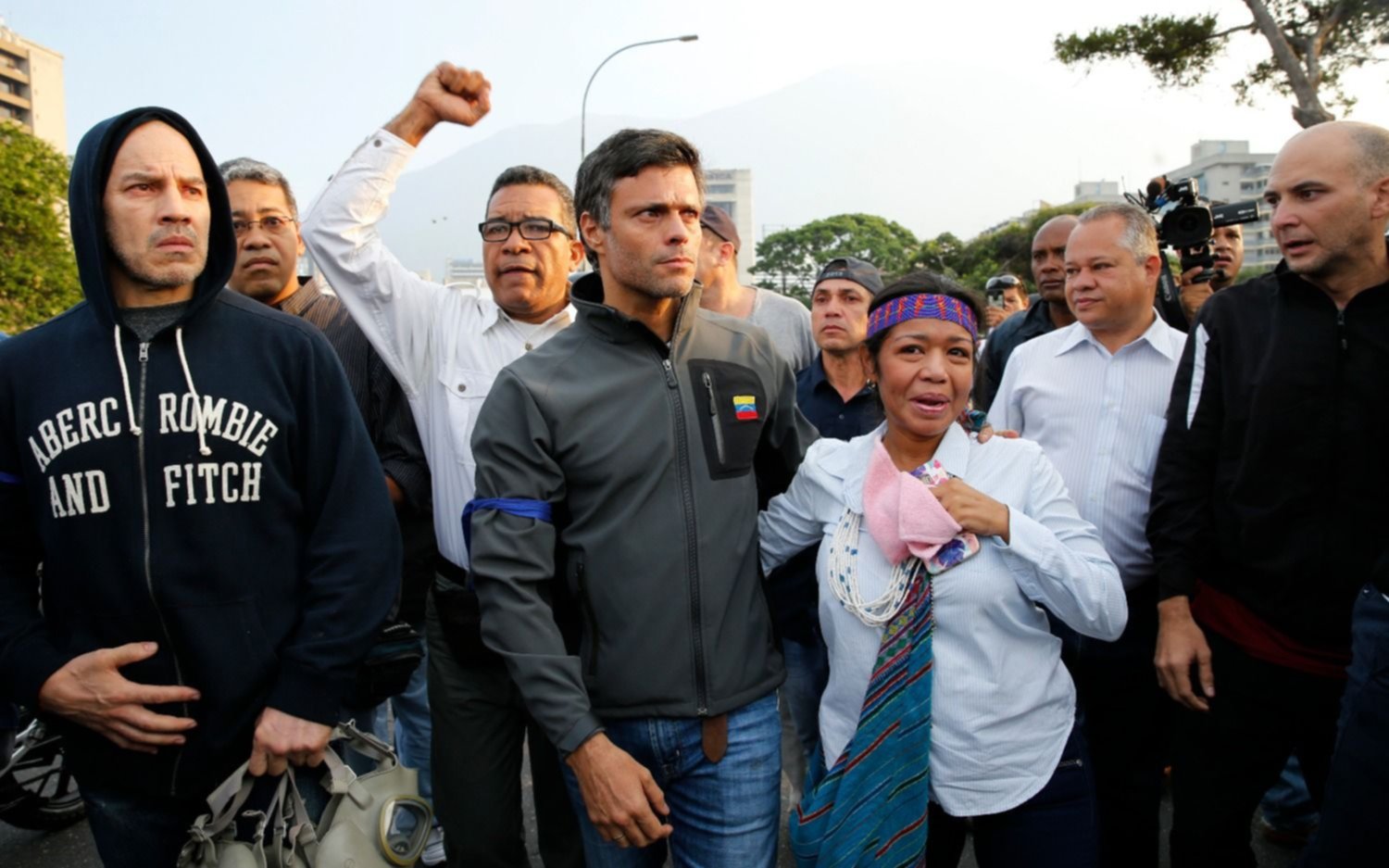 Leopoldo López está en la embajada de España en Caracas