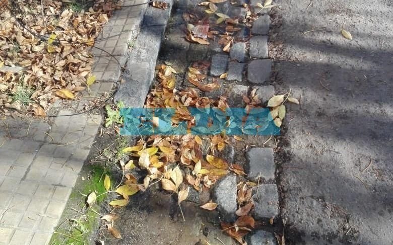 Pérdida de agua en 56 entre 15 y diagonal 74