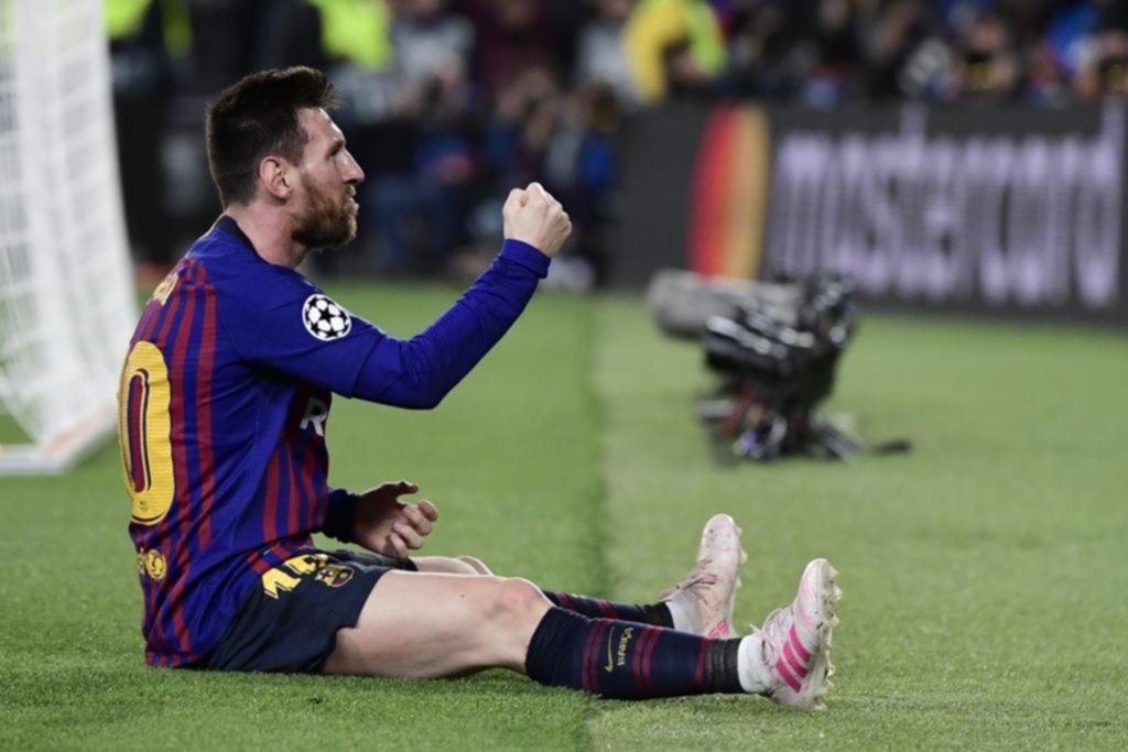 Con un Messi colosal, Barcelona acaricia la final de la Champions