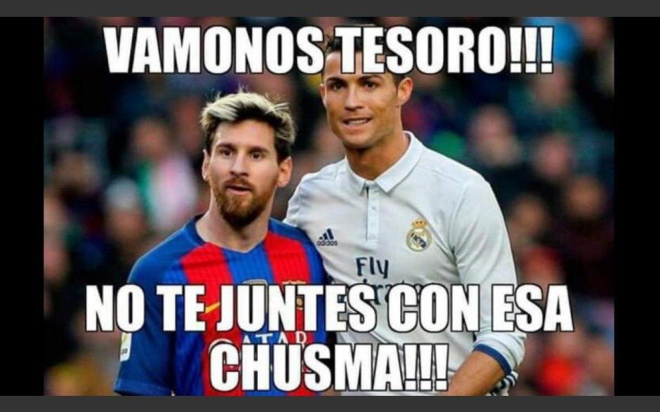 Explotaron las redes con muchos memes y CR7 como centro de todas las cargadas