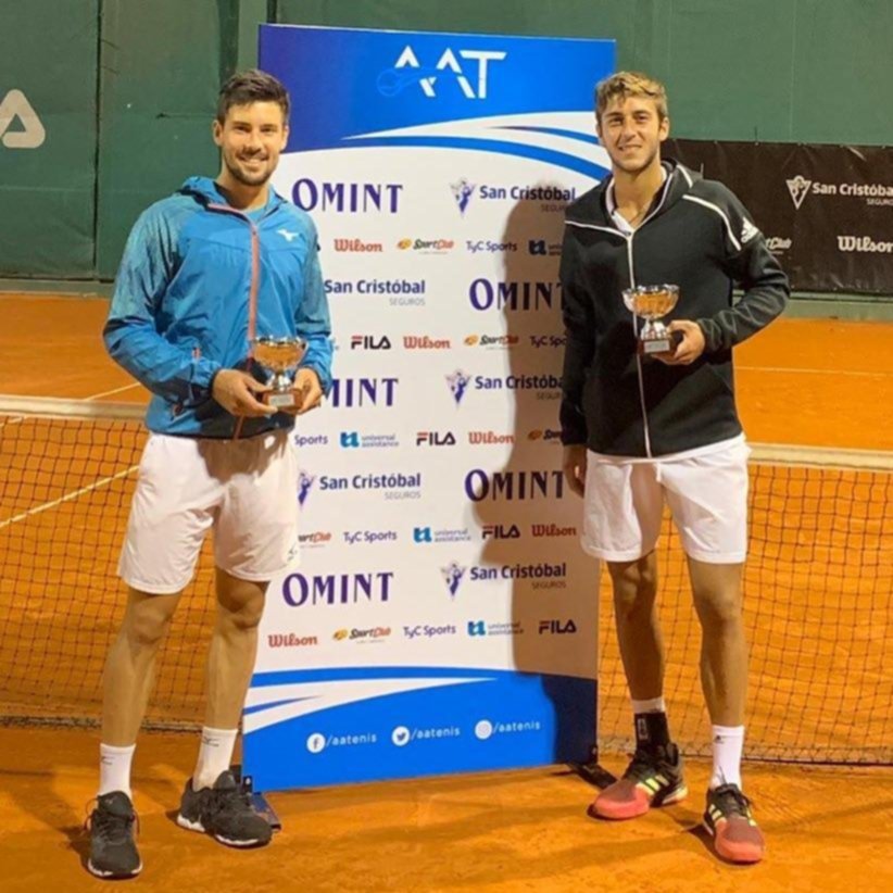 Etcheverry campeón de dobles en el M15 de Buenos Aires
