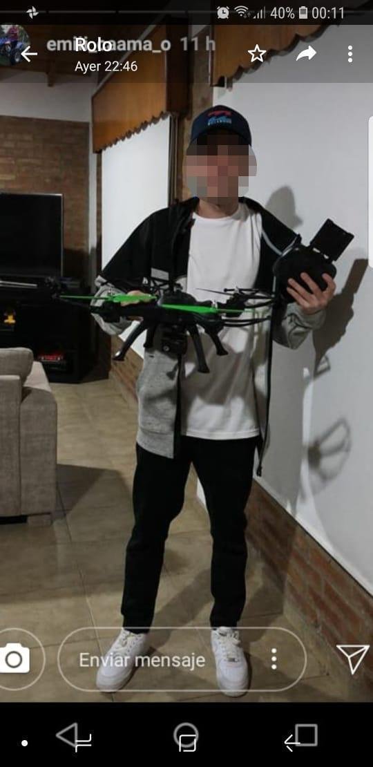 Para vecinos, los del drone forman una “megabanda”