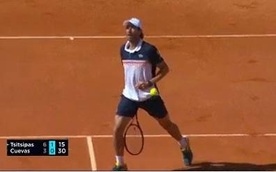 La jugada del año: el tenista Pablo Cuevas hizo una genialidad en la final de Estoril