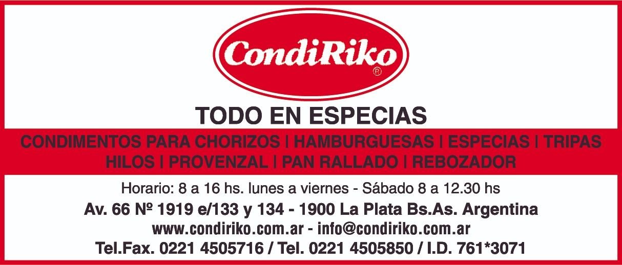 Condiriko: todo para la carneada