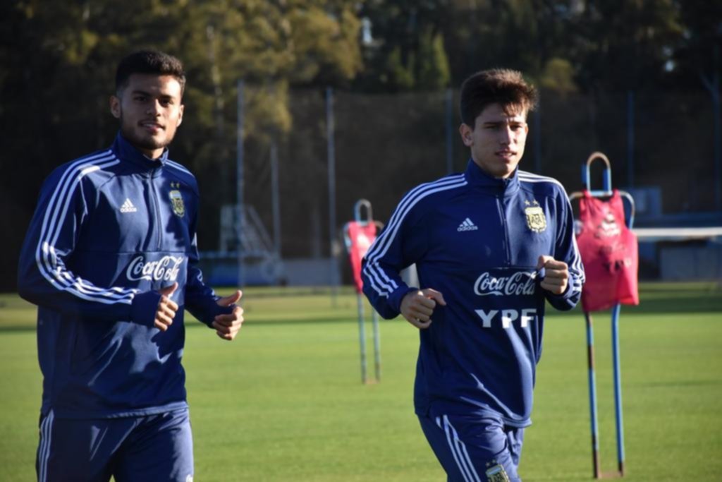 Barco hizo un gol en el Atlanta antes de sumarse al Sub-20, que ya entrena en Ezeiza