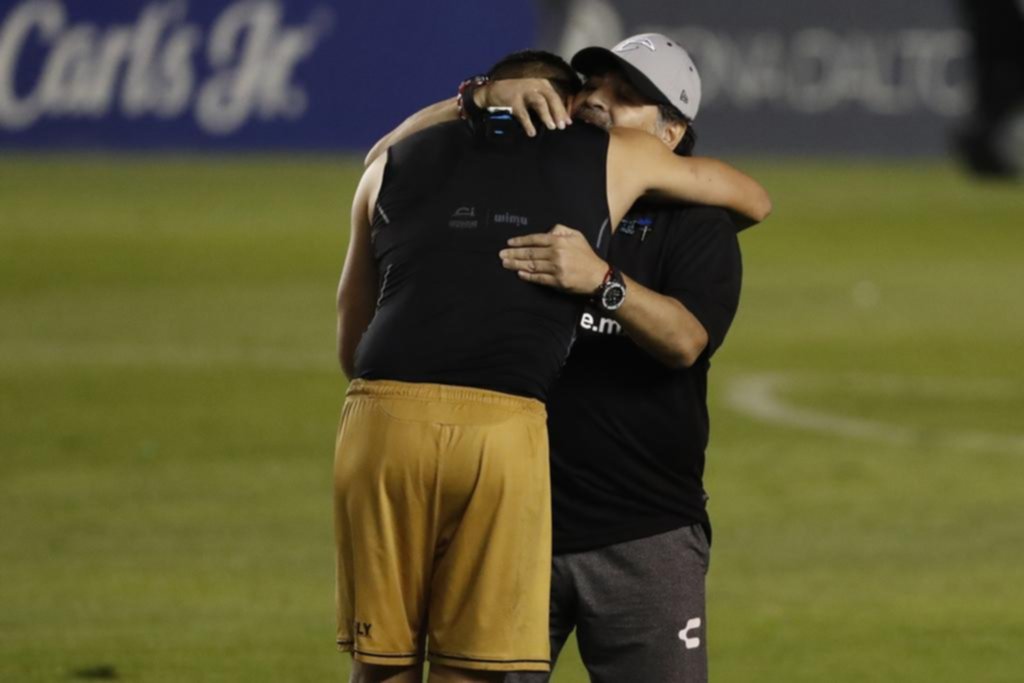 ¿Maradona, con su mensaje, mandó una señal de despedida a los Dorados de Sinaloa?