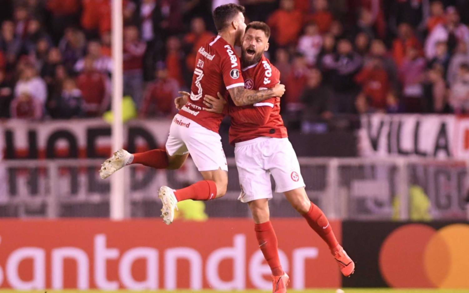 River empató 2 a 2 con el Inter de Porto Alegre
