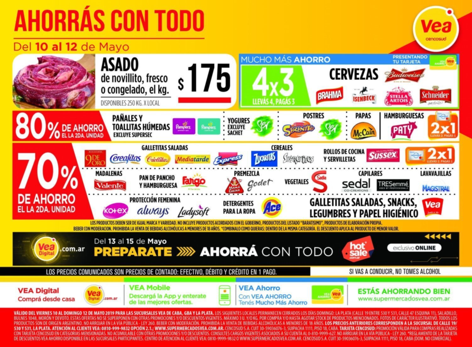 Ahorrá con todo en Vea