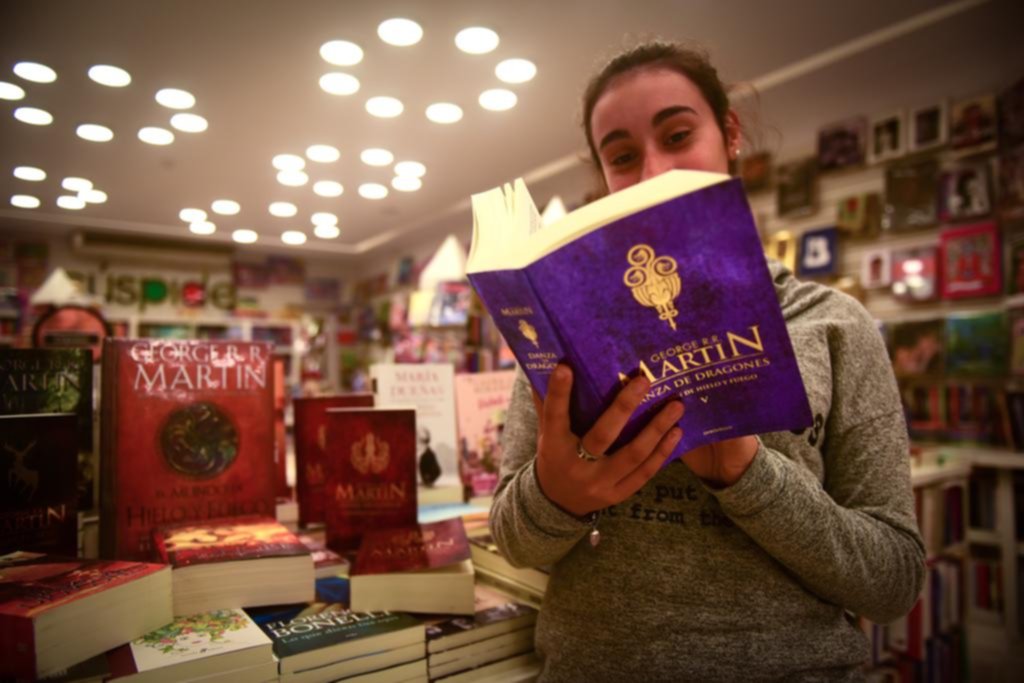 Por su final, la saga de “Juego de Tronos” es un boom en las librerías