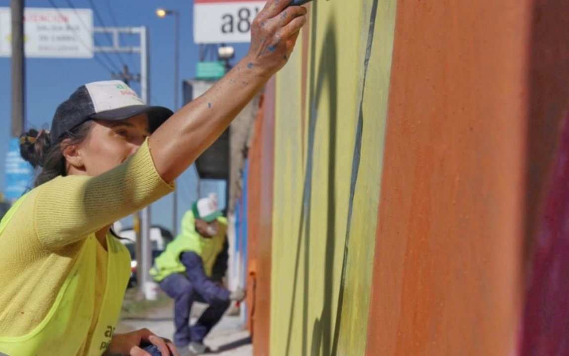 Jornada de embellecimiento en Avenida Calchaquí y Zapiola