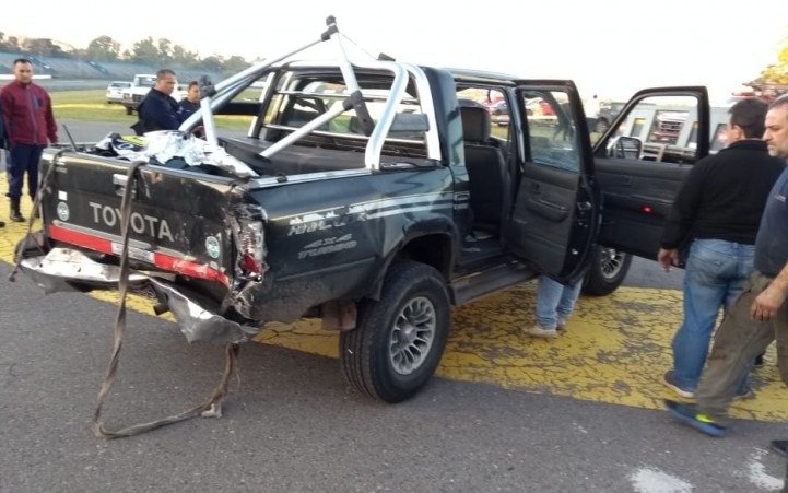Accidente fatal en el autódromo Gálvez de Buenos Aires