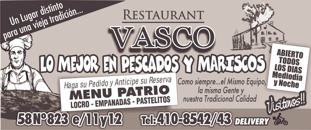 El Centro Vasco te espera con un gran menú patrio