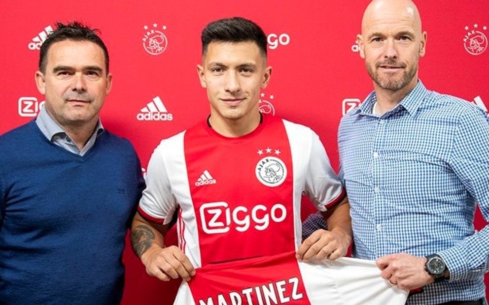 Lisandro Martínez pasó la revisión médica y firmó con el Ajax
