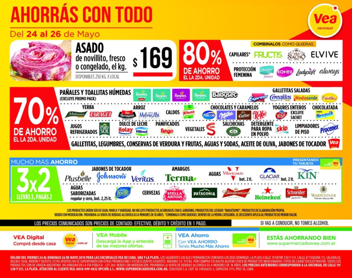 Ahorrá con todo en Vea