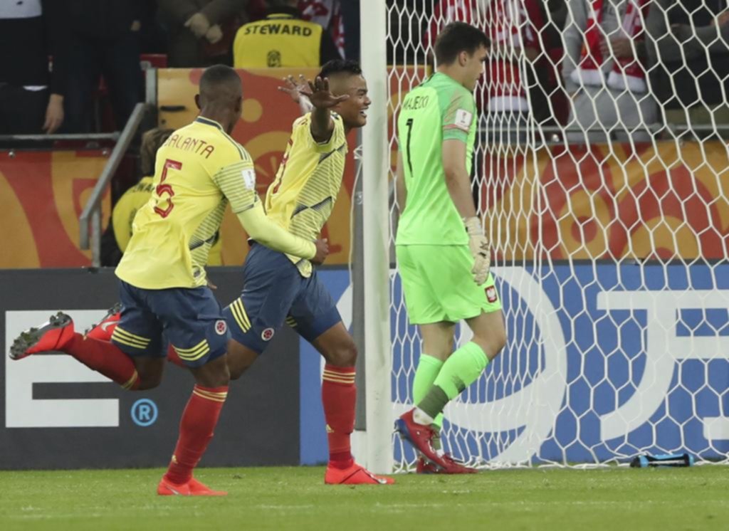 Colombia dio la sorpresa en el arranque del Mundial Sub 20 al ganarle al local, Polonia