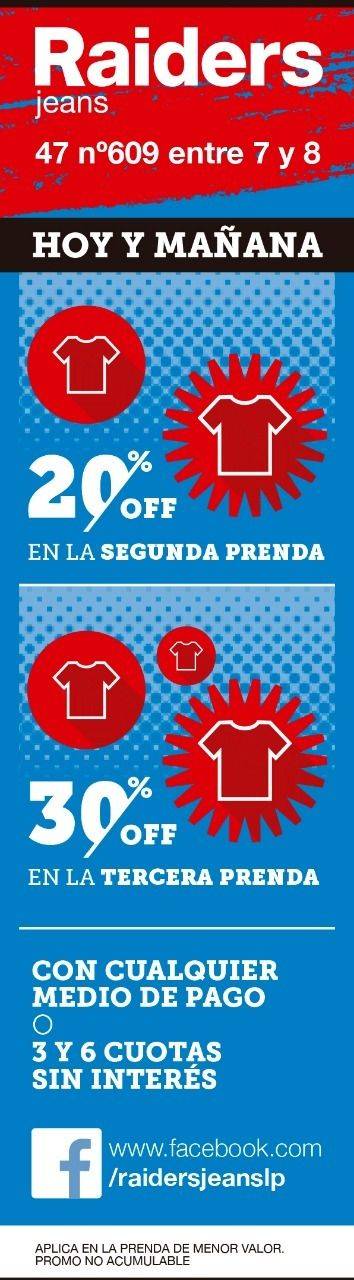Aprovechá hoy las increíbles oportunidades que te ofrece Raiders