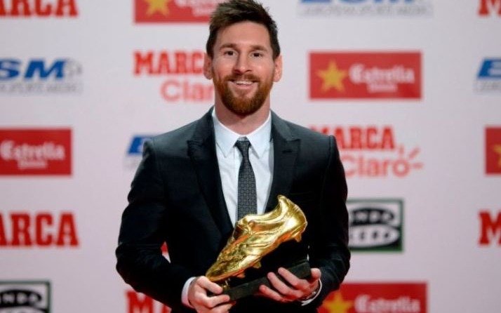 Messi se adjudica por sexta vez la "Bota de Oro" en Europa