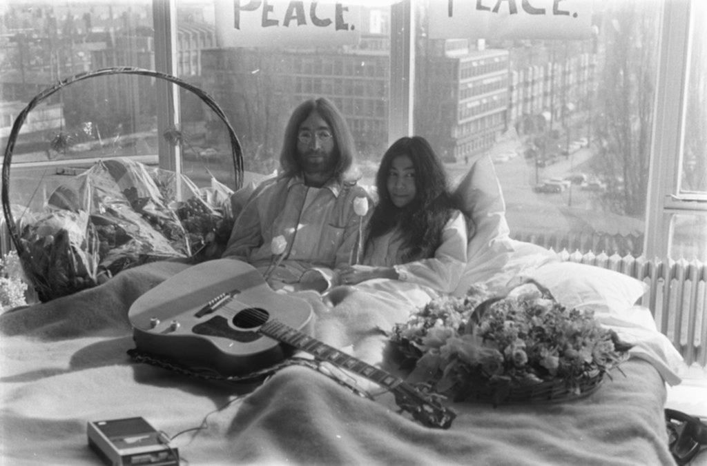 La legendaria encamada por la paz de John Lennon y Yoko Ono cumplió 50 años