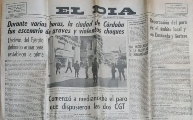 Se cumplen 50 años de "El Cordobazo", la huelga que hizo tambalear a Onganía 