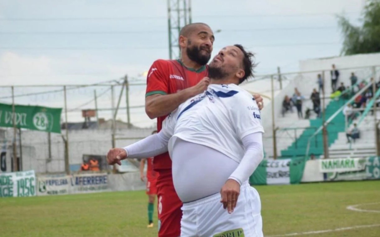 La foto del "Ogro" Fabbiani que hasta mereció un mensaje de Ronaldo