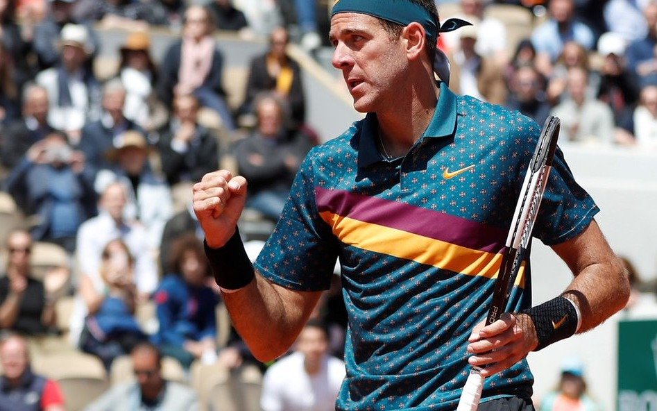 Delpo ganó un maratónico partido en Roland Garros